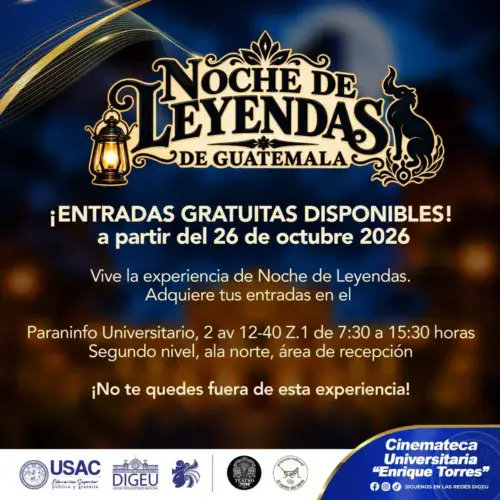 Noche de Leyendas de Guatemala en el Paraninfo Universitario photo 1